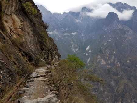 Tiger Leaping Gorge stien