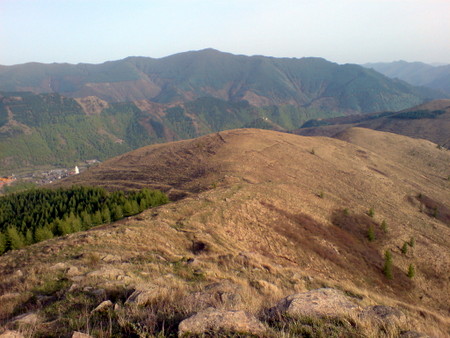 Wutai Shan landskap