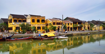 Gamle hus i Hoi An