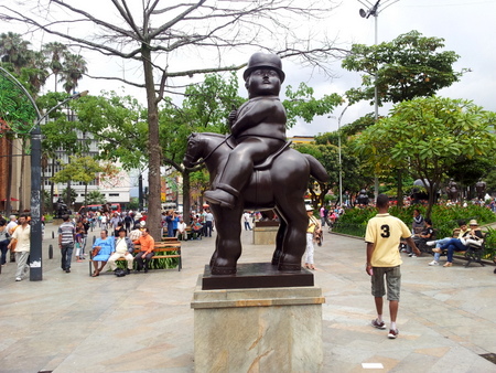 Botero statue