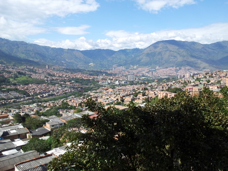 Utsikt over Medellin