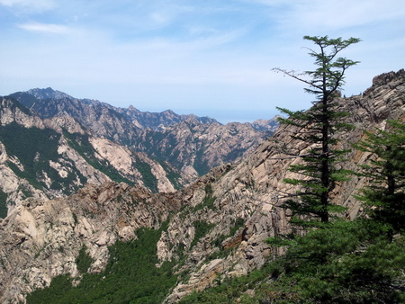 Kumgangfjellene i Nord-Korea