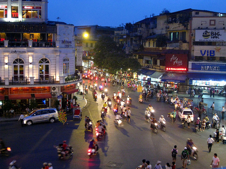 Trafikk i Hanoi