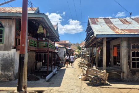 Landsbyen på Komodo