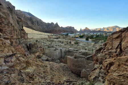 Det meste av gamlebyen er ikke restaurert