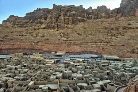 Det meste av gamlebyen er ikke restaurert