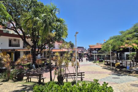 Sentrum av Morro de Sao Paulo